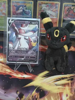 Pokemon TCG Dark Sylveon v SWSH134 Black Star Promos Celebrations Holo NM Cond. - Image 1