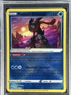 Pokemon Sword & Shield Astral Radiance #046 ** RADIANT GRENINJA ** 💎PSA 10💎 - Image 2