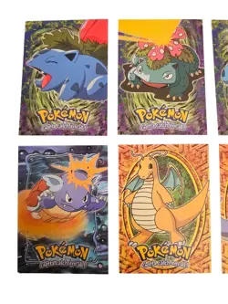 1999 Pokemon Topps TV Animation Series 1, 2 And 3 / LOT of 10 / Blue Logo - Image 3