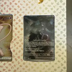 Pokemon TCG 151 UPC Promo Set Mew 053, Mewtwo 052, Metal Mew 205 New Sealed - Image 5