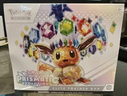 Pokemon TCG S&V Prismatic Evolutions Elite Trainer Box ETB Factory Sealed New - Image 1