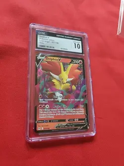 GEM MINT Pokemon: Delphox V #027/196 Holo Rare Lost Origin 2022 - CGC 10 - A23 - Image 5