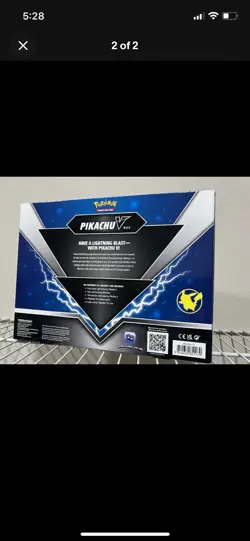 Pokemon TCG: Pikachu V Box - Brand New Factory Sealed 820650851179 - Image 2