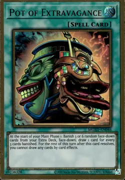 Pot Of Extravagance - Premium Gold Rare MGED-EN046 - NM - YuGiOh - Image 1