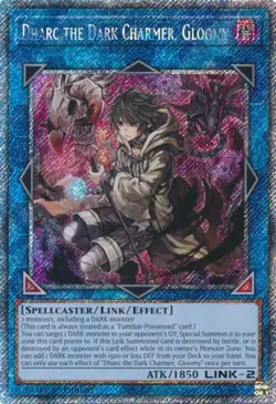 Yu-Gi-Oh! Dharc the Dark Charmer, Gloomy RA03-EN048 Platinum Secret Rare - Image 1