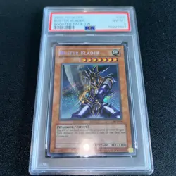 BUSTER BLADER Yugioh 2003 Booster Tin 1st Ed BPT-008 English PSA 8 wow BGS CGC - Image 1