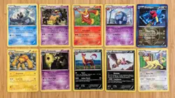 10 Card Non-Holo Rare Lot - 2011-2012 - Lightly Played or Better - Pokemon TCG - Image 1
