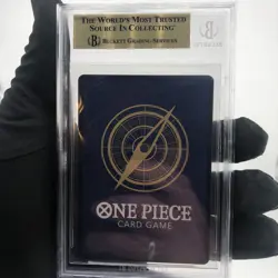 One Piece Card BGS 10 Bartolomeo OP04-089 R Parallel Japanese [10] - Image 2