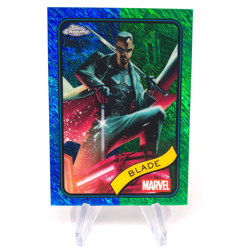 Marvel Card Blade 126 Blue Green Shimmer /199 Topps Chrome 2025 [NM] - Image 1
