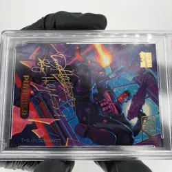PSA 7 Marvel Card Punisher 94 Gold Signature Upper Deck Masterpieces 1994 [7] - Image 5