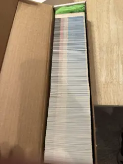 Unsearched Card Collection Over 4 Lbs Of Cards. App. 1000 Count Variety UU - Image 1