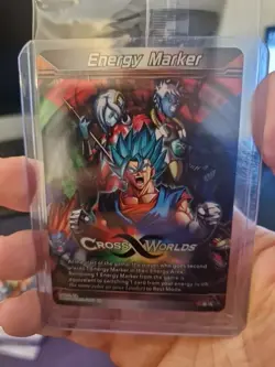 M-16 Cross Worlds Energy Marker Vegito Dragonball Super Card Gamr - Image 1