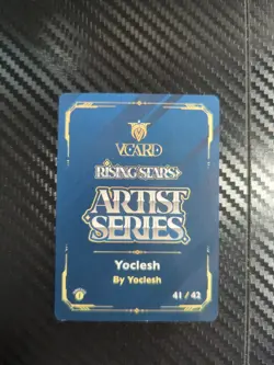 🔥 VCard Rising Stars First Edition - Yoclesh - Box Topper Art Card 🔥 - Image 2