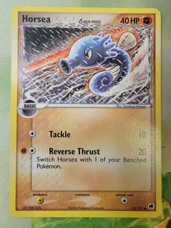 Horsea 31/101 - Uncommon - EX Dragon Frontier - Pokemon Card - NM - Image 1