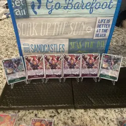 Set of 6 One Piece TCG Cards X.Drake Rare English OP01-114 & OP01-054 - Image 1