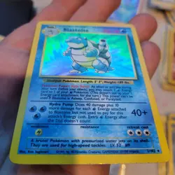 Blastoise - 2/102 - Holo Rare - Base Set - Pokemon Card - LP - Image 3