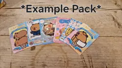 Capybara Trading Cards X 5 Packs Of 6 Cards - Brand New And Sealed. - Image 3