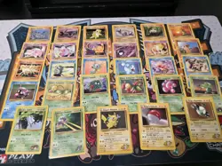 VINTAGE Pokemon Gym Heroes 69 Card Lot 69 Common Uncommon No DUPES - Image 2