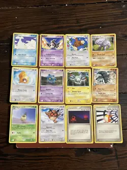 Vintage Pokemon Card Lot Of 12 2003-2009 LP/MP/D - Image 1