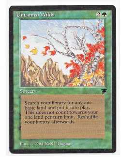 Magic the Gathering ~ MTG ~ 1x Untamed Wilds ~ LEGENDS ~ M/NM - Image 1