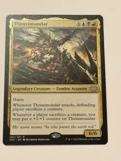 Thraximundar Double Masters 2022 Regular NM MTG Magic the Ga - Image 1