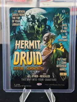 Hermit Druid (Showcase) #488 (Foil) (NM) Innistrad Remastered INR Magic MTG - Image 1