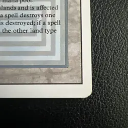 Magic the Gathering Underground Sea Revised Edition Vintage Dual Land LP - Image 2