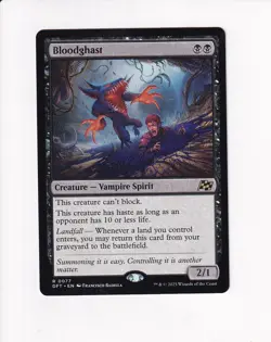 MAGIC THE GATHERING MTG AETHERDRIFT BLOODGHAST - Image 1