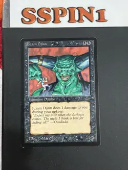 MTG Juzam Djinn Arabian Nights - Image 3