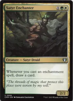 Satyr Enchanter U Commander Masters 936 LP-NM - Image 1