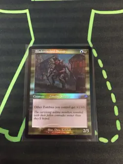 MTG Magic The Gathering Bladestitched Skaab Foil Retro Frame Zombie Commander - Image 1