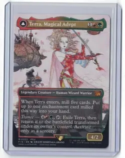 Terra, Magical Adept (Borderless) Final Fantasy Magic the Gathering Regular - Image 1