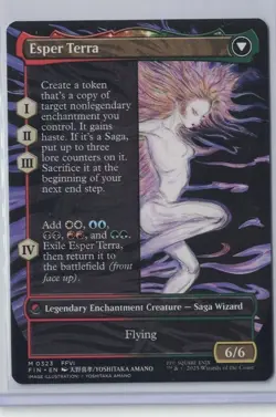 Terra, Magical Adept (Borderless) Final Fantasy Magic the Gathering Regular - Image 2