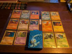 2006 Pokemon 14 Card Lot, Plus 2008 Case Bk- Charmander (2004), Bulbasaur Ect - Image 1