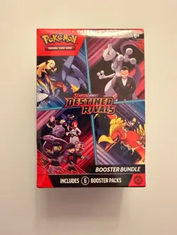 Pokemon TCG: Scarlet & Violet-Destined Rivals Booster Bundle (6 Booster Packs) - Image 1