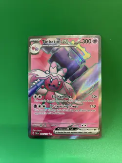 Pokemon TCG Tinkaton EX 240/193 Full Art Scarlet & Violet Paldea Evolved - Image 1