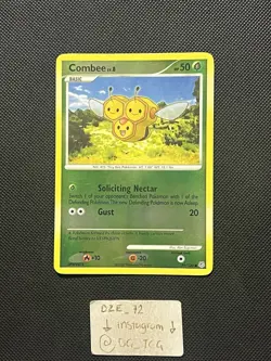Pokemon Diamond & Pearl Base - Combee LV.8 - 79/130 - Reverse Holo - VLP/NM - Image 1