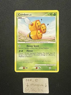 Pokemon Stormfront 2008 - Combee Lv.6 - Non Holo Common - 59/100 - NM - Image 1