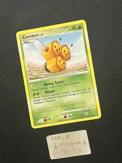 Pokemon Stormfront 2008 - Combee Lv.6 - Non Holo Common - 59/100 - NM - Image 3