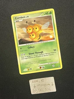 Pokemon Platinum 2009 - Combee Lv.19 - 71/127 - Non Holo Common - NM/VLP - Image 3