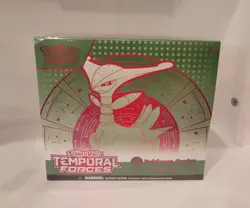 Temporal Forces Pokemon Center Elite Trainer Box - Factory Sealed - Iron Leaves - Image 1