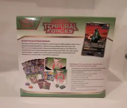 Temporal Forces Pokemon Center Elite Trainer Box - Factory Sealed - Iron Leaves - Image 2