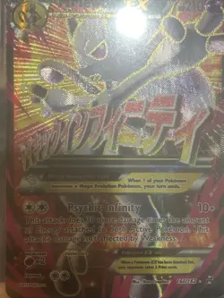 M Mewtwo EX Full Art 160/162 Pokemon XY Breakthrough Mega Mewtwo - Image 4