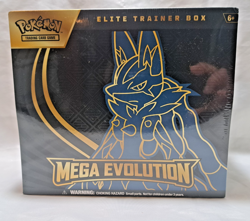 Pokemon TCG Mega Evolution Elite Trainer Box Lucario ETB New W/Flaw - Image 2