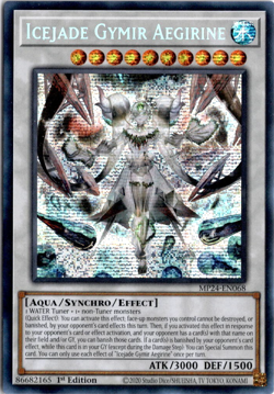 Icejade Gymir Aegirine - MP24-EN068 - Prismatic Secret Rare YuGiOh - Image 1