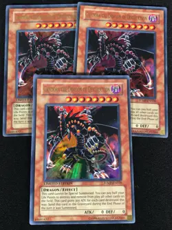 Yugioh Gandora The Dragon of Destruction JUMP-EN028 Ultra x3 (MP) - Image 1