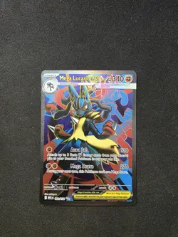 MEGA LUCARIO EX - 160/132 - MEGA EVOLUTIONS - POKEMON CARD - Image 1