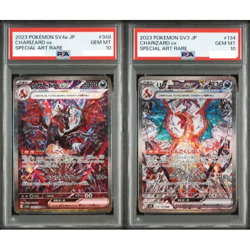 PSA 10 Charizard ex 349/190 134/108 Set Special Art Pokemon Card from Japanese - Image 1
