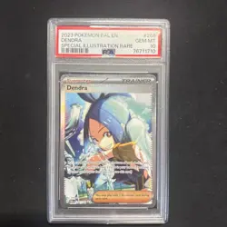 Pokemon Paldea Evolved Dendra Special Illustration Card 266/193 PSA 10 - Image 1