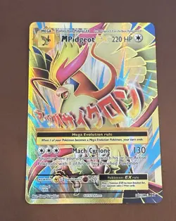 M Pidgeot EX 105/108 Full Art Holo - XY Evolutions 2016 Pokemon Card - Image 3